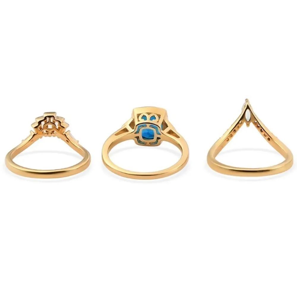Trilogy Ring Set - Picture 3 of 16